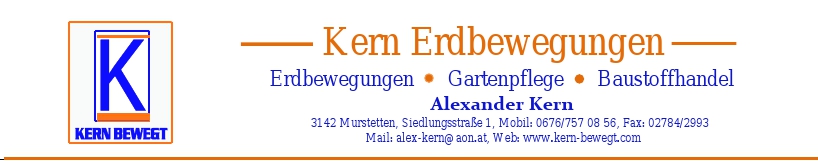 Kern Erdbewegung